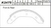 TOYOT 0449425080 Brake Shoe Set